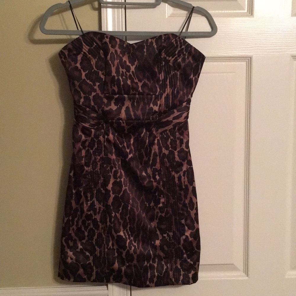 Guess Leopard Party Dress (Size 1)
